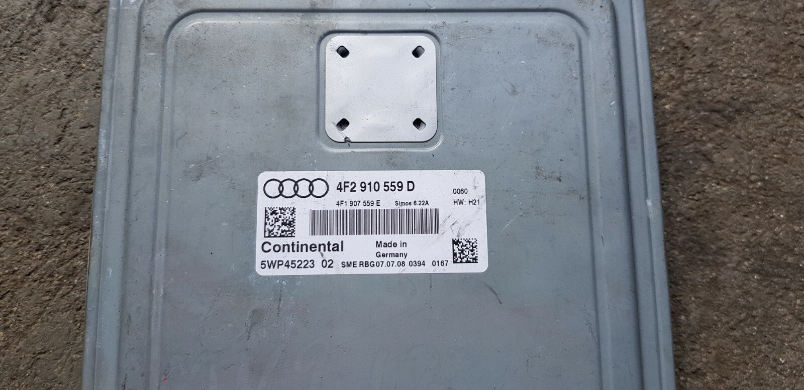 Audi A6 Motorsteuergerät Steuergerät 4F2910559D 5WP45223 02