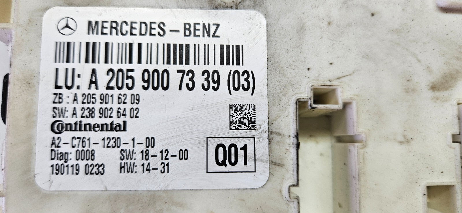 Mercedes SAM Steuergerät A 2059007339 A 2059016209