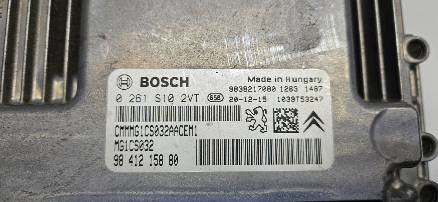 Opel Corsa Motorsteuergerät Steuergerät 0261S102VT 9841215880