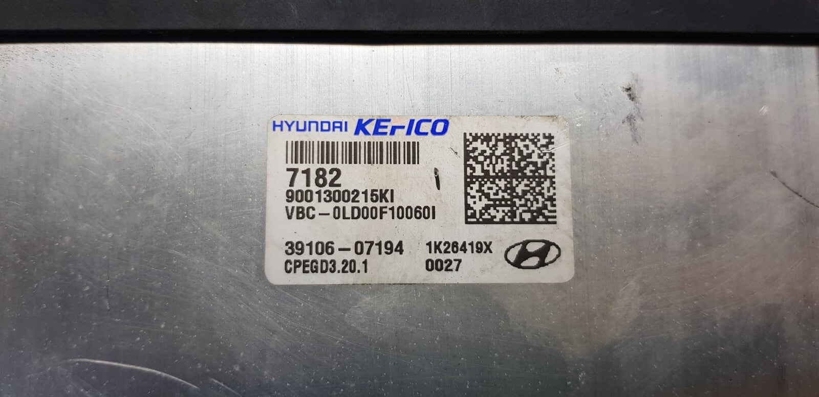 Hyundai Motorsteuergerät Steuergerät 39106-07194 9001300215KI CPEGD3.20.1