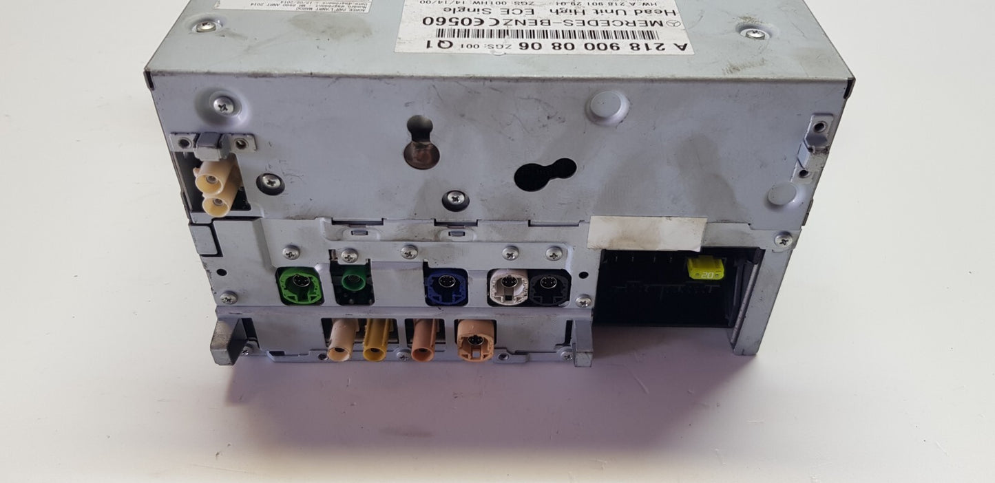 Mercedes W218 Headunit Comand Navigation A 2189000806 A 2189012901 mit PIN Code