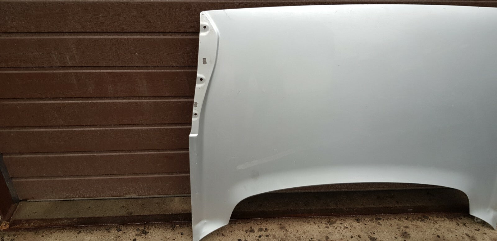 Honda NSX silbern Aluminium Heckklappe