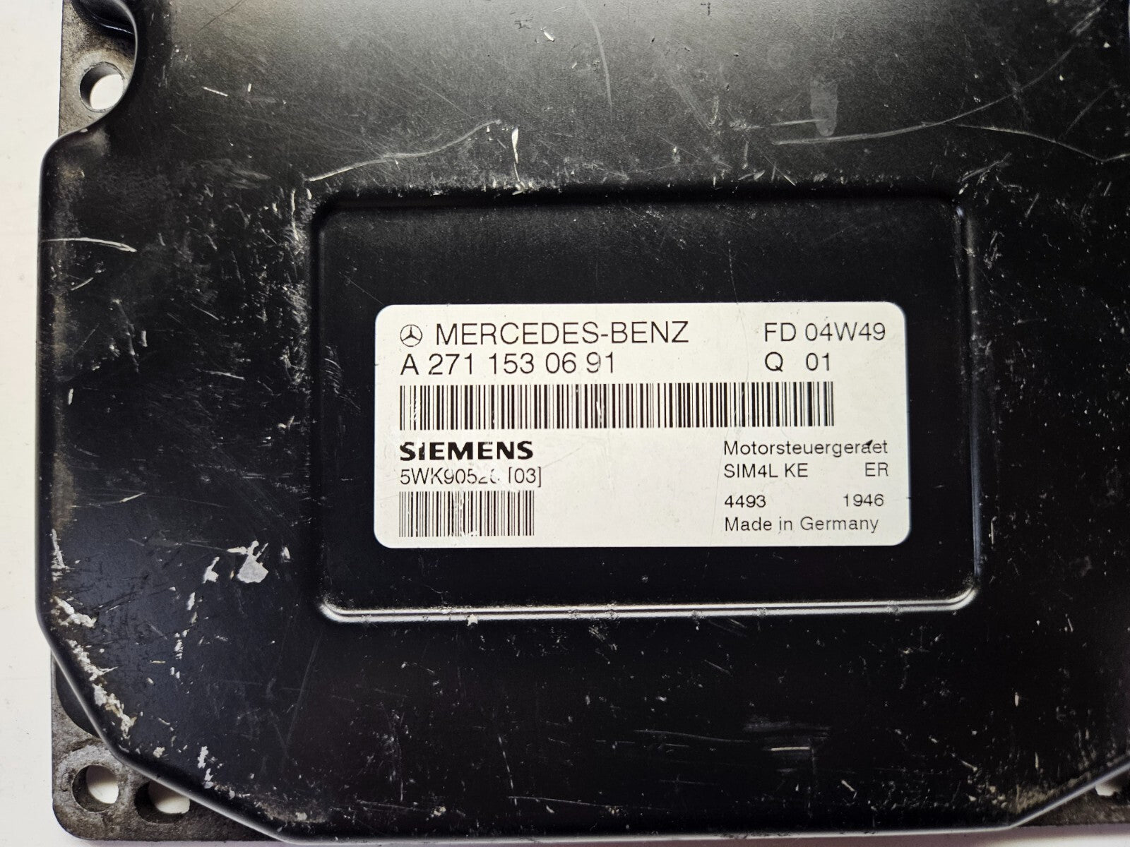 Mercedes Motorsteuergerät Steuergerät A 2711530691 5WK90520 ♻️