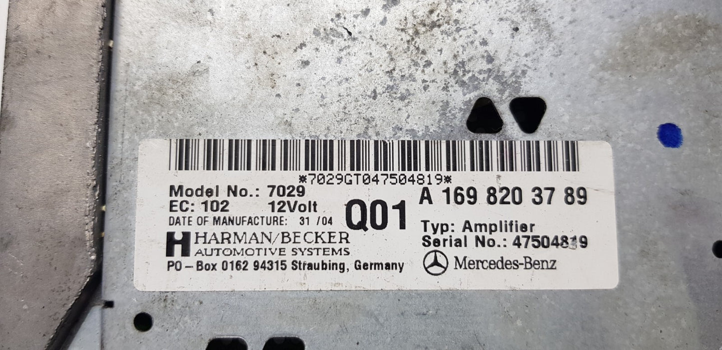 Mercedes W203 W209 W245 Verstärker Audiosteuergerät A 1698203789