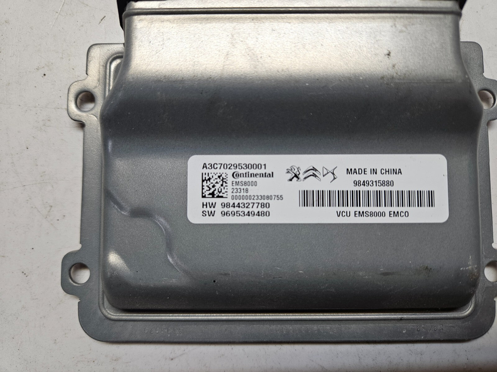 Citroen C5 Aircross Steuergerät 9849315880 9844327780 9695349480 EMS8000 ♻️