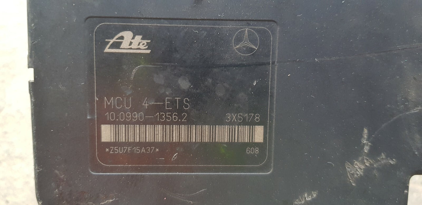 Mercedes W163 ABS Pumpe Steuergerät 10.0990-1356.2 3X5178 10.0208-0112.3