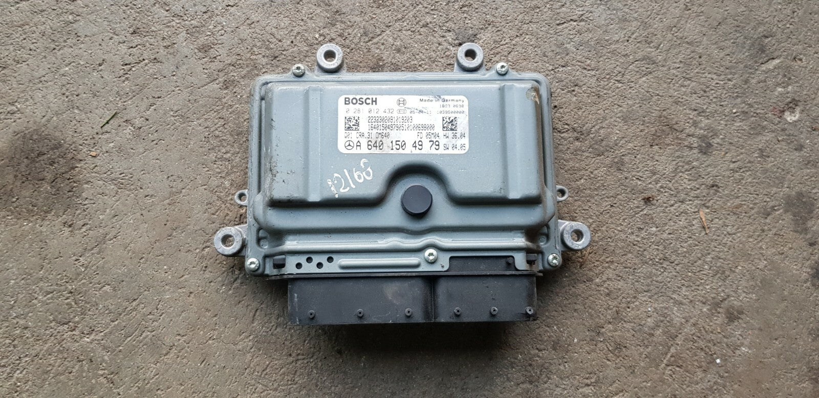 Mercedes W169 Motorsteuergerät Steuergerät A 6401504979 0281012432 PLUG&PLAY