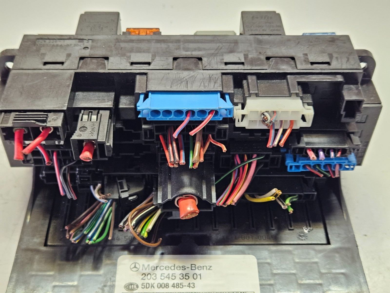 Mercedes W203 Sicherungskasten SAM Steuergerät 2035453501 5DK008485-43 ♻️ #2