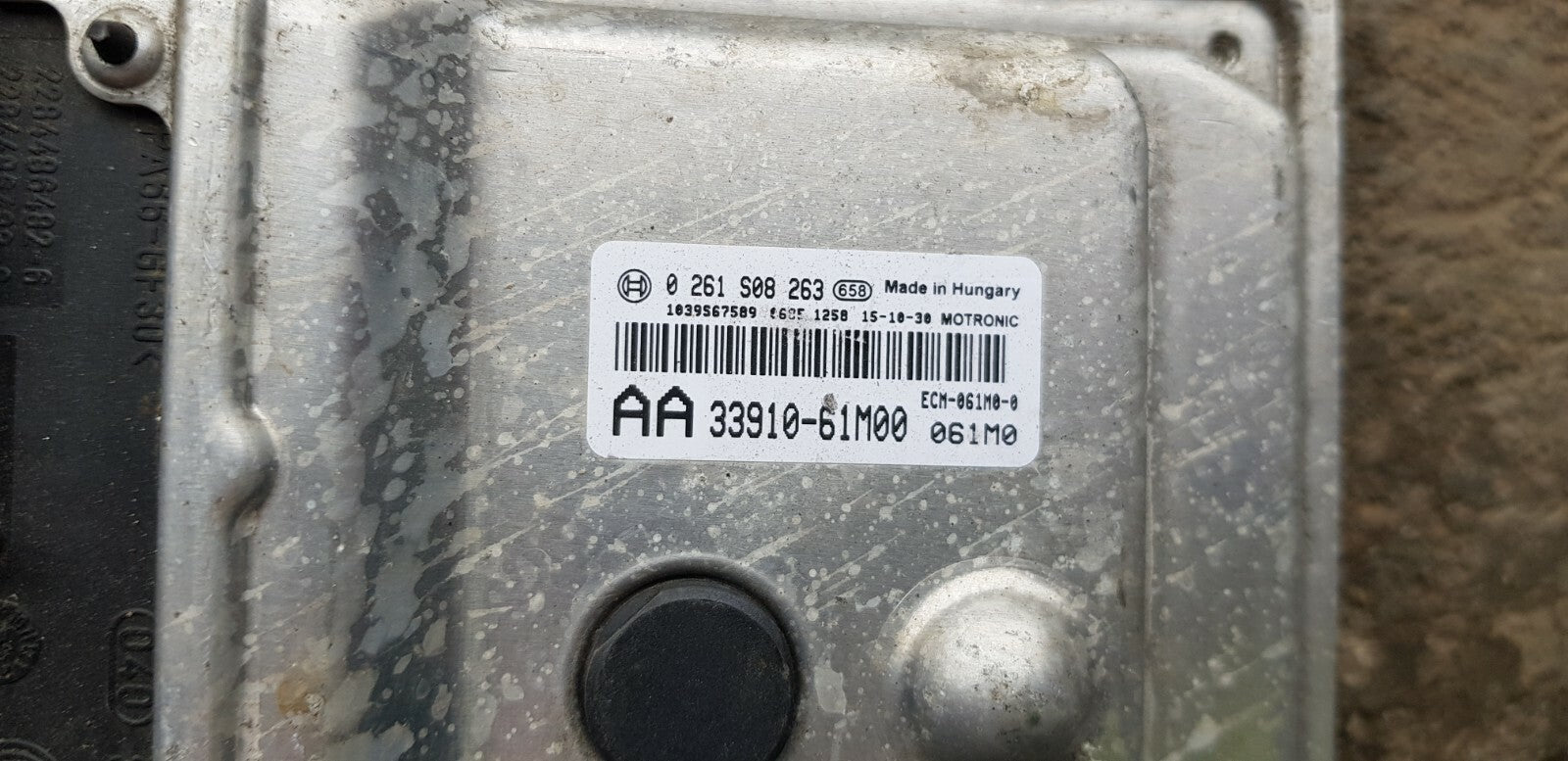 Suzuki Motorsteuergerät Steuergerät 33910-61M00 0261S08263 PLUG&PLAY