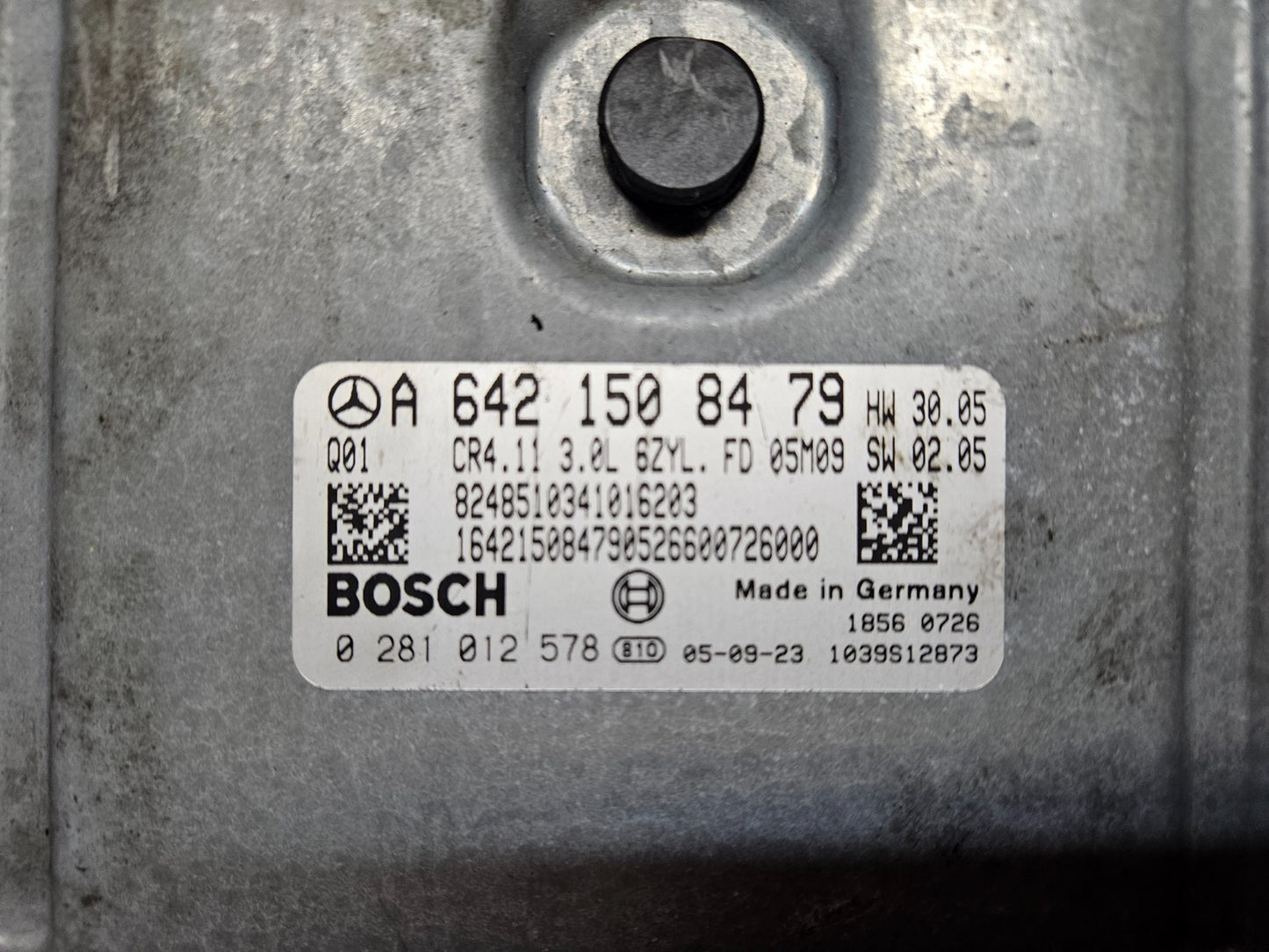 Mercedes Motorsteuergerät A 6421508479 0281012578 EDC16CP31 ♻️ ZURÜCKGESETZT