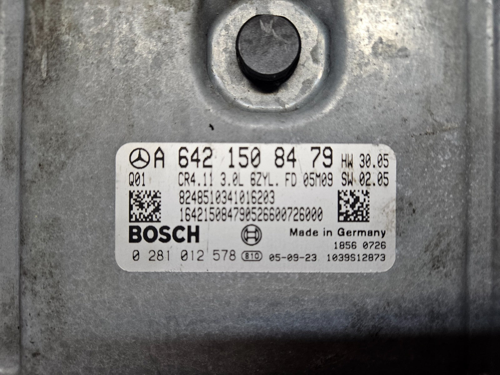 Mercedes Motorsteuergerät A 6421508479 0281012578 EDC16CP31 ♻️ ZURÜCKGESETZT
