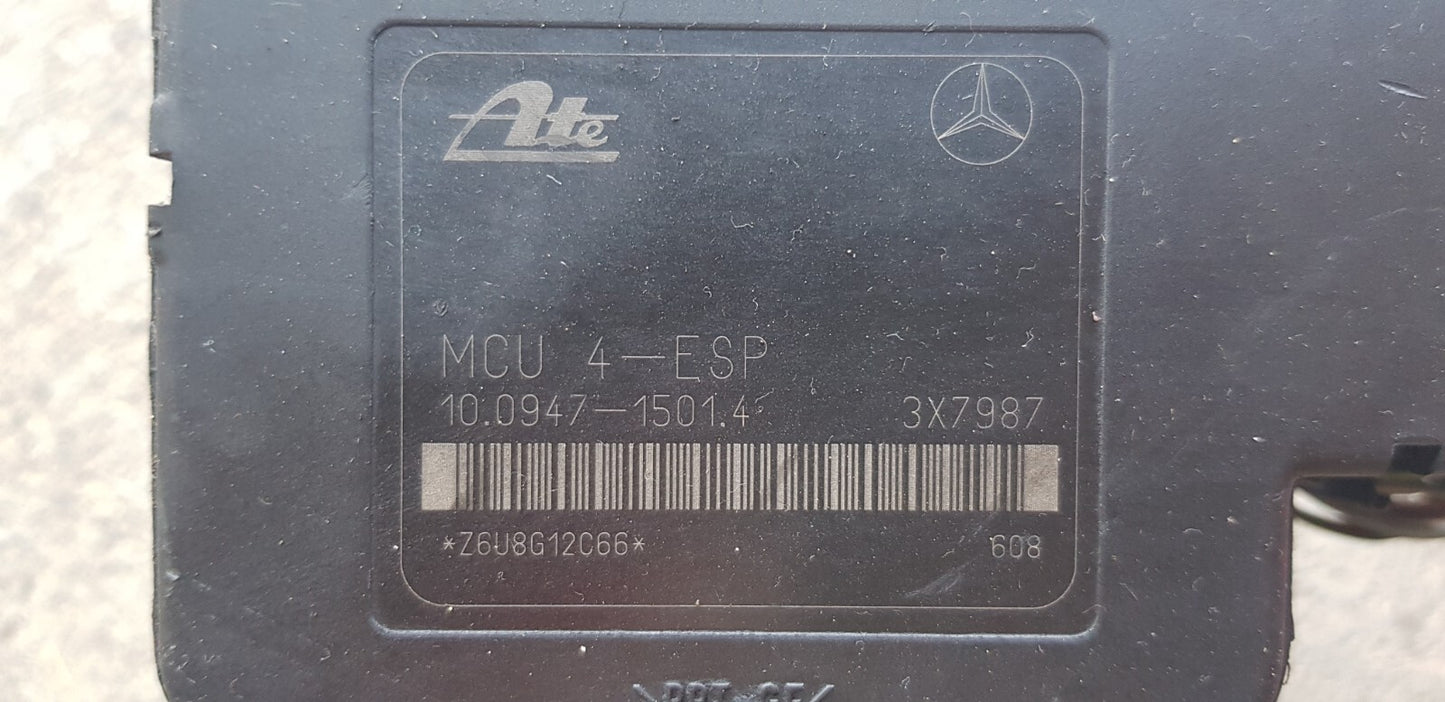 Mercedes W163 ABS Hydraulikblock Pumpe Steuergerät A 1634310112 10.0947-1501.4