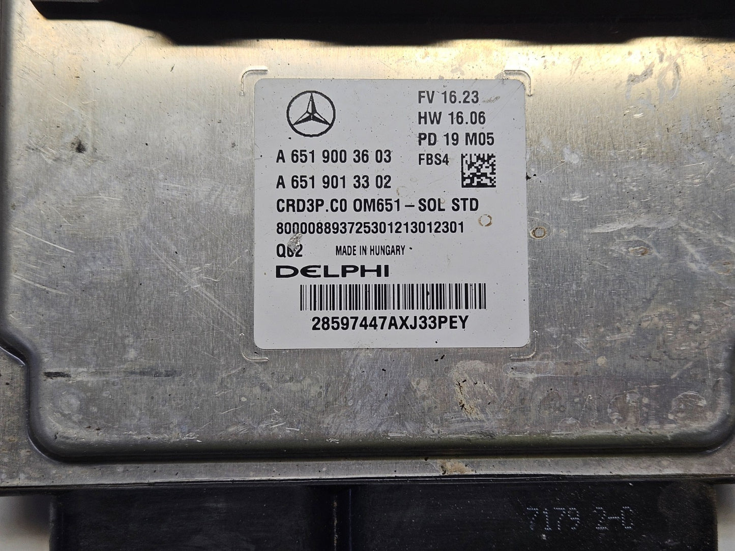Mercedes Sprinter Motorsteuergerät mit Wegfahrsperre A 6519003603 ♻️