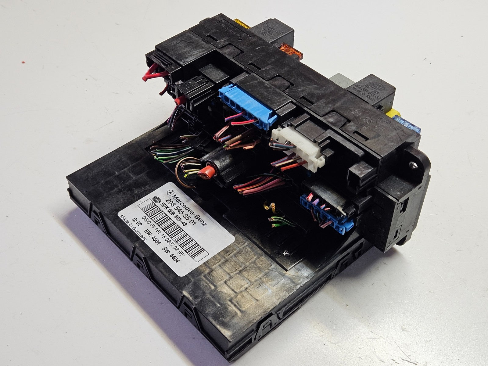 Mercedes W203 Sicherungskasten SAM Steuergerät 2035453501 5DK008485-43 ♻️ #2