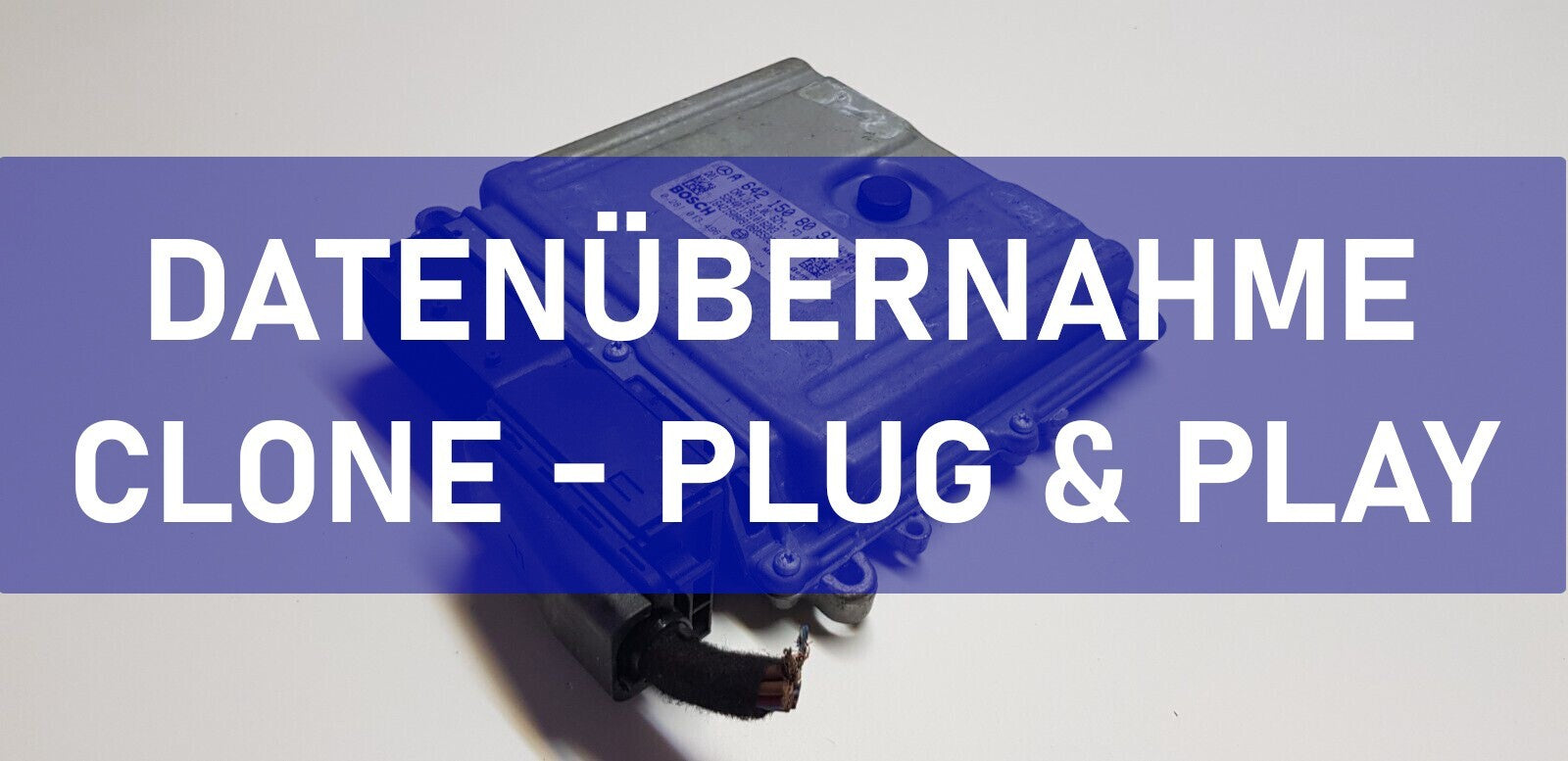 Mercedes Motorsteuergerät Steuergerät A 6421508091 0281013496 PLUG&PLAY