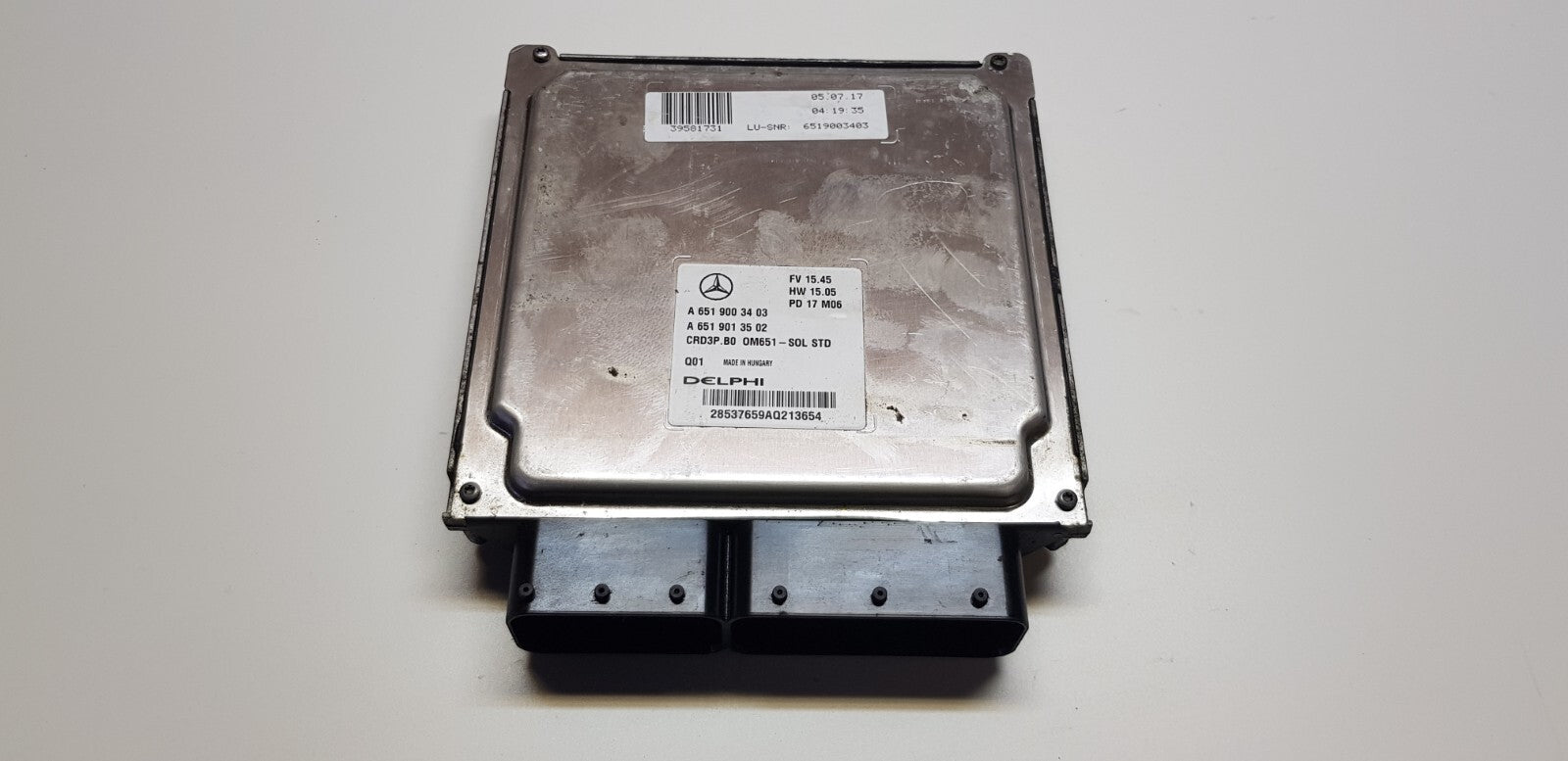 Mercedes Sprinter Motorsteuergerät Steuergerät A 6519003403 A 6519013502 ♻️