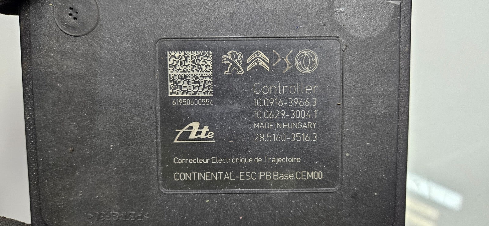 Citroen DS3 ABS Hydraulikblock Steuergerät 9833189080 10.0916-3966.3 ♻️