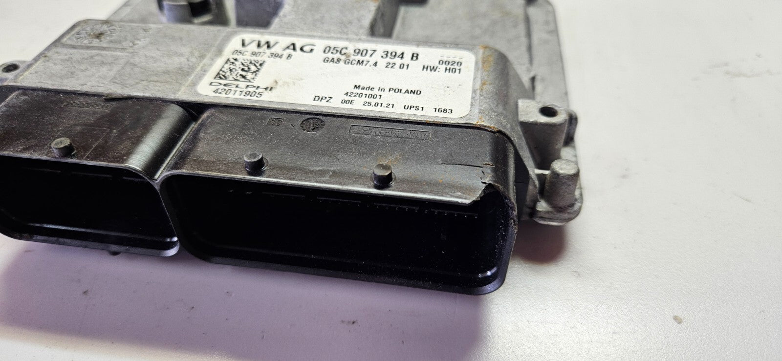 VW Audi Seat Skoda Motorsteuergerät Steuergerät 05C907394B 42011905 GCM7.4