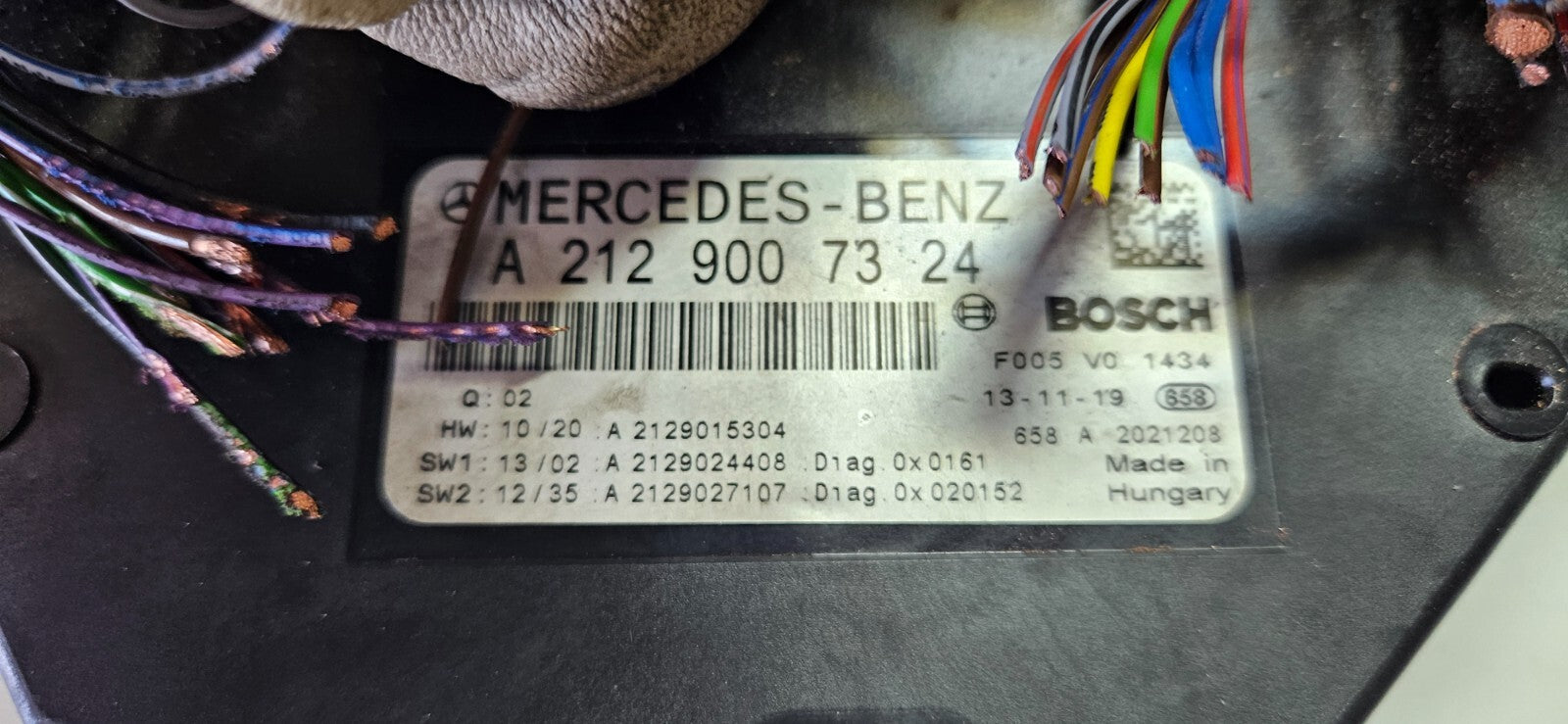 Mercedes SLK SAM Steuergerät Sicherungskasten A 2129007324 A 2129015304