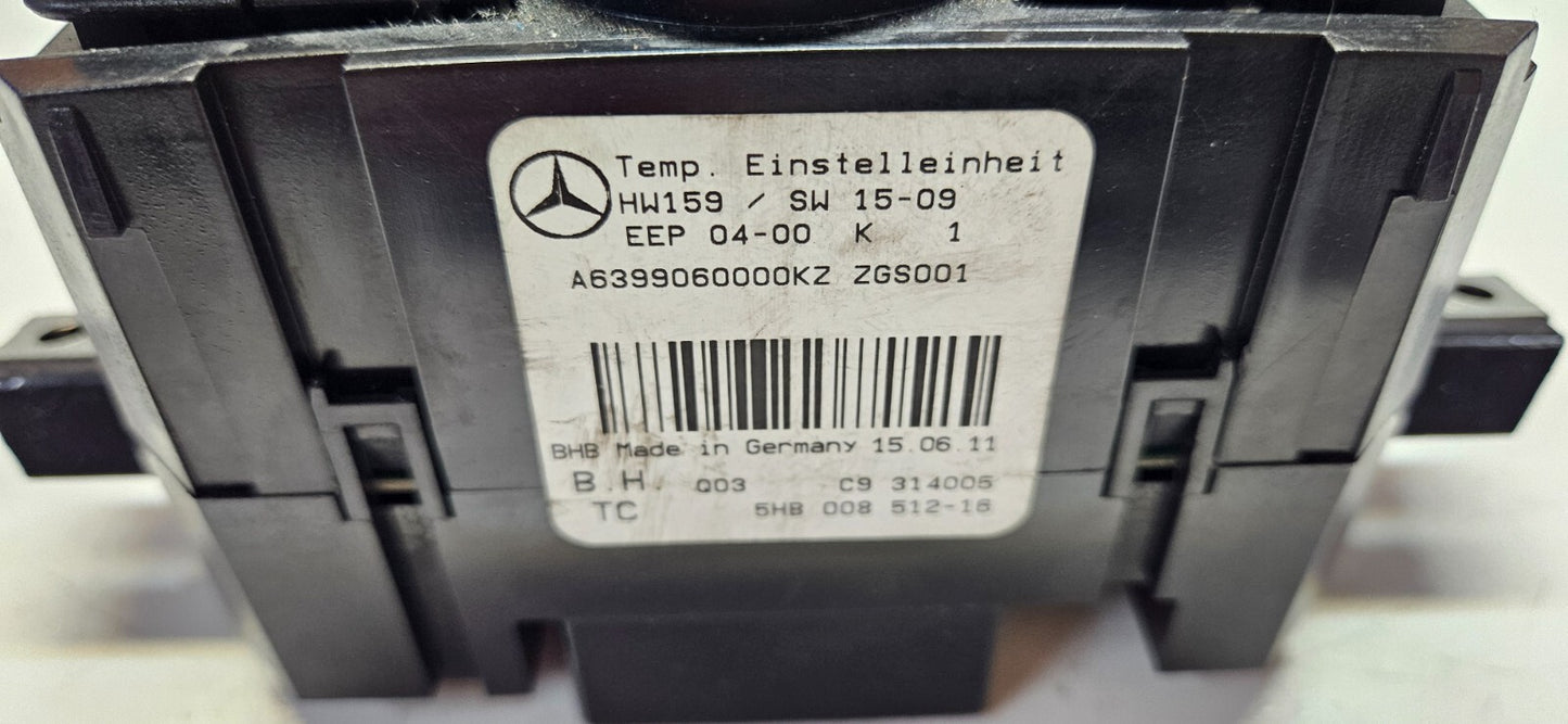 Mercedes Vito Viano W639 Klimabedienteil A 6399060000 ♻️