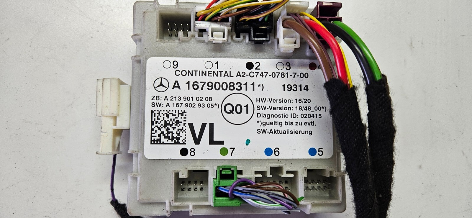 Mercedes Türsteuergerät Steuergerät A 1679008311 A 2139010208