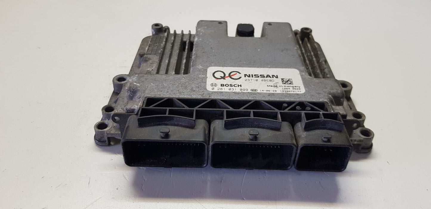 Nissan Motorsteuergerät Steuergerät 23710 4BE0D 0281031099 PLUG & PLAY