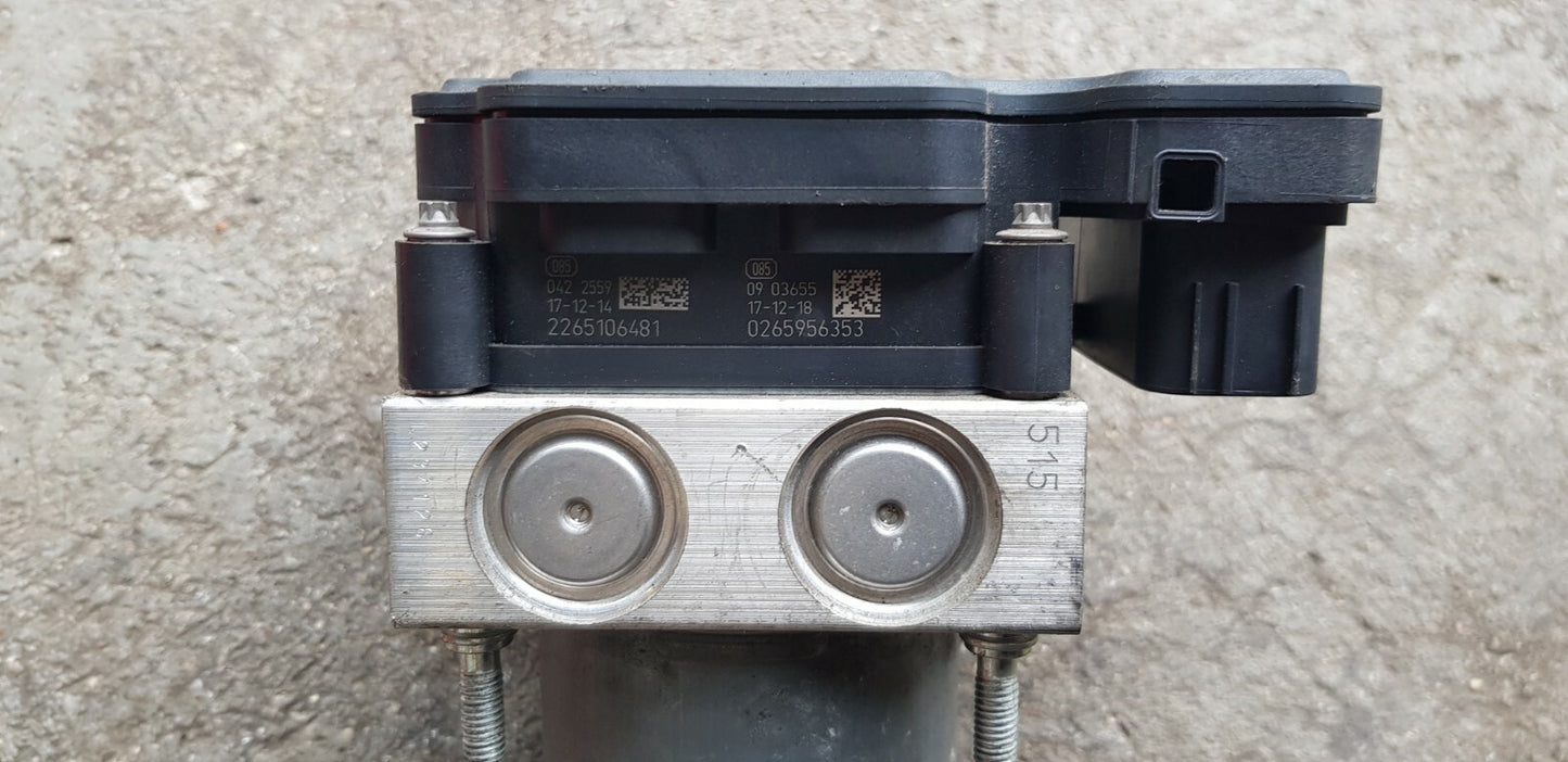 Peugeot Citroen ABS Hydraulikblock Pumpe Steuergerät 9826037080 9812786180