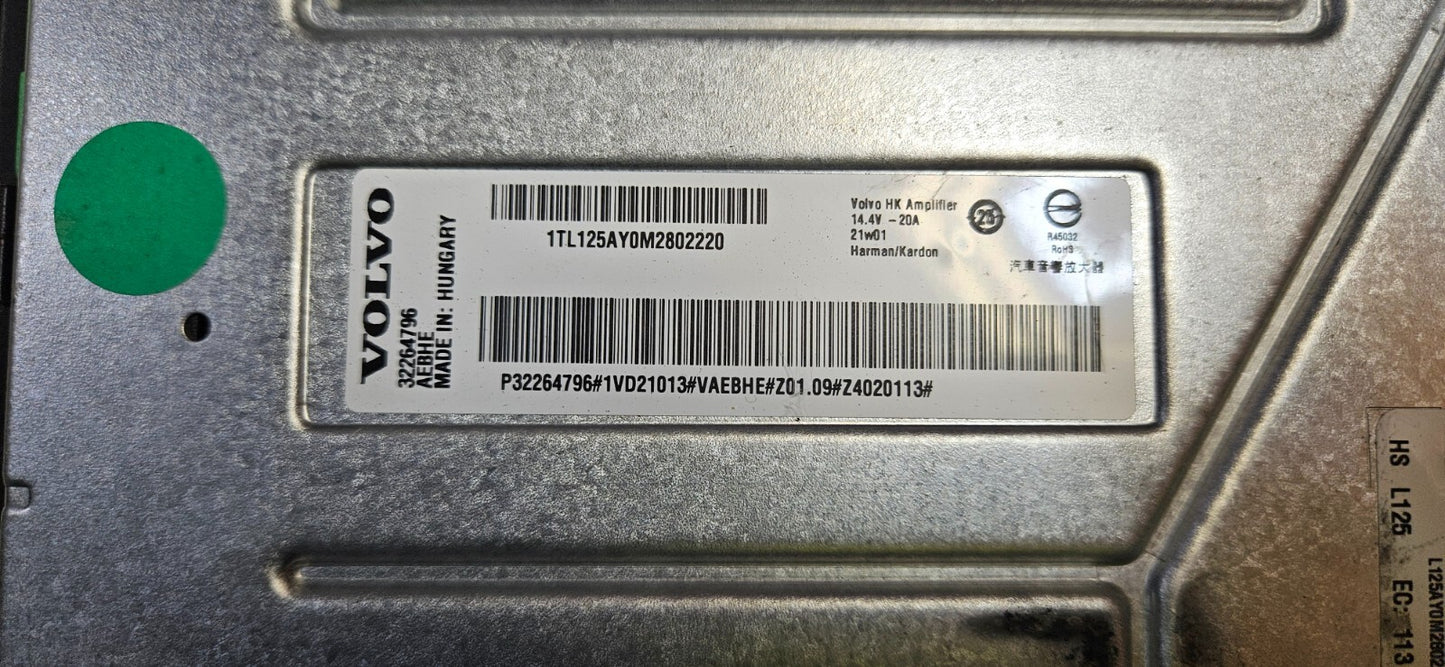 Volvo Harman/Kardon Verstärker Amplifier Audio Steuergerät 32264796 ♻️