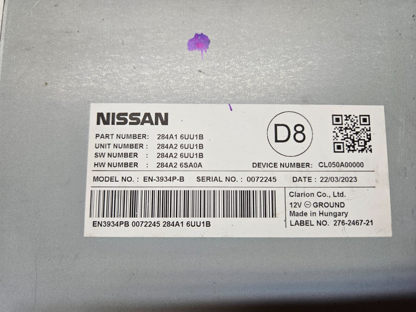 Nissan Qashqai Kamera Steuergerät 284A16UU1B ♻️