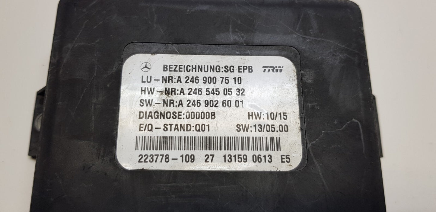 Mercedes Feststellbremse Steuergerät A 2469007510 A 2465450532