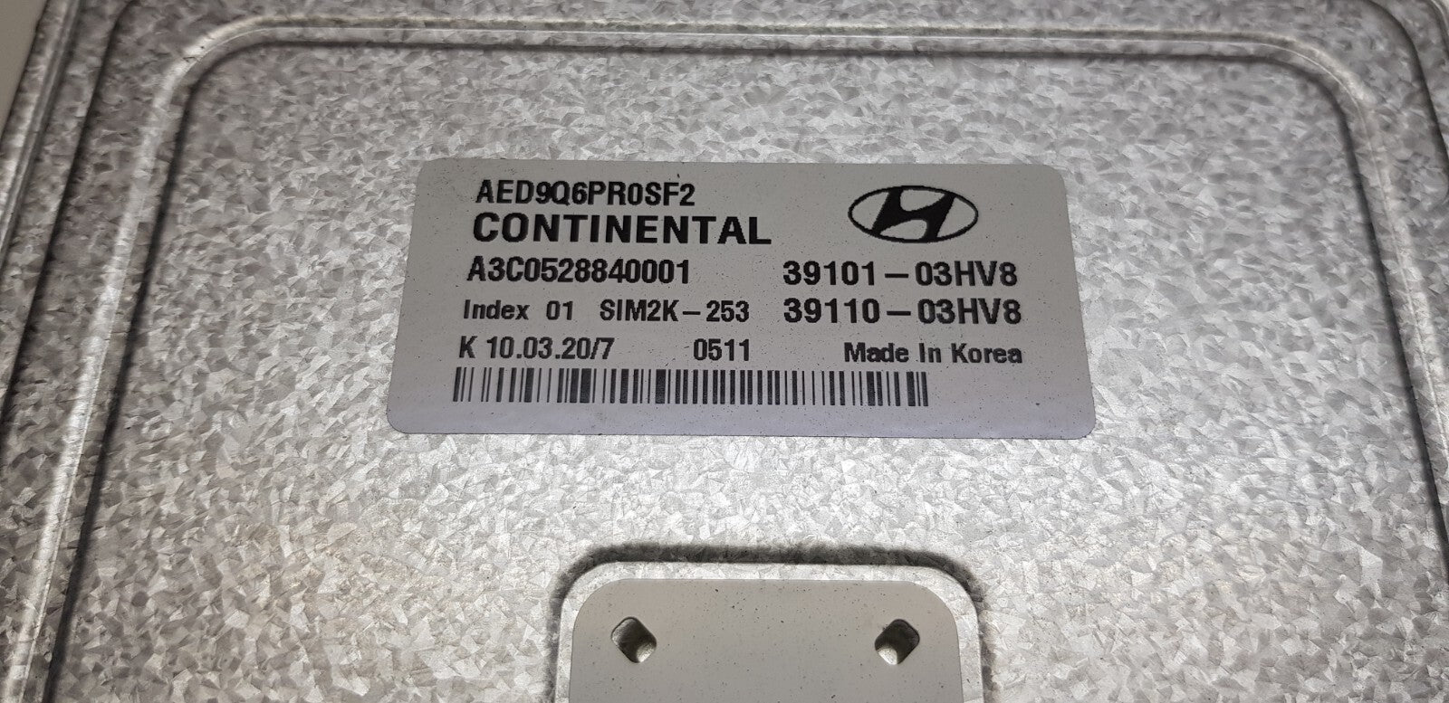 Hyundai Motorsteuergerät Steuergerät 39101-03HV8 39110-03HV8 ♻️