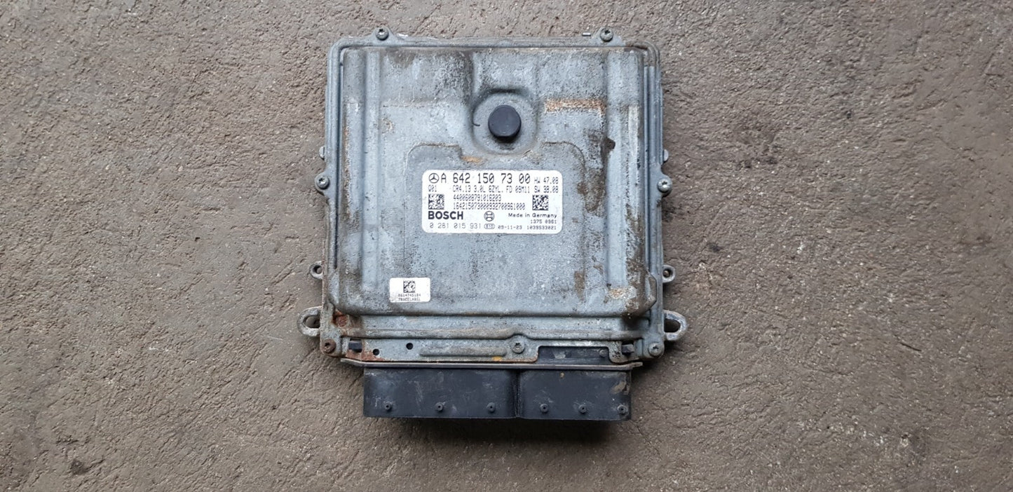 Mercedes W164 Motorsteuergerät Steuergerät A 6421507300 0281015931