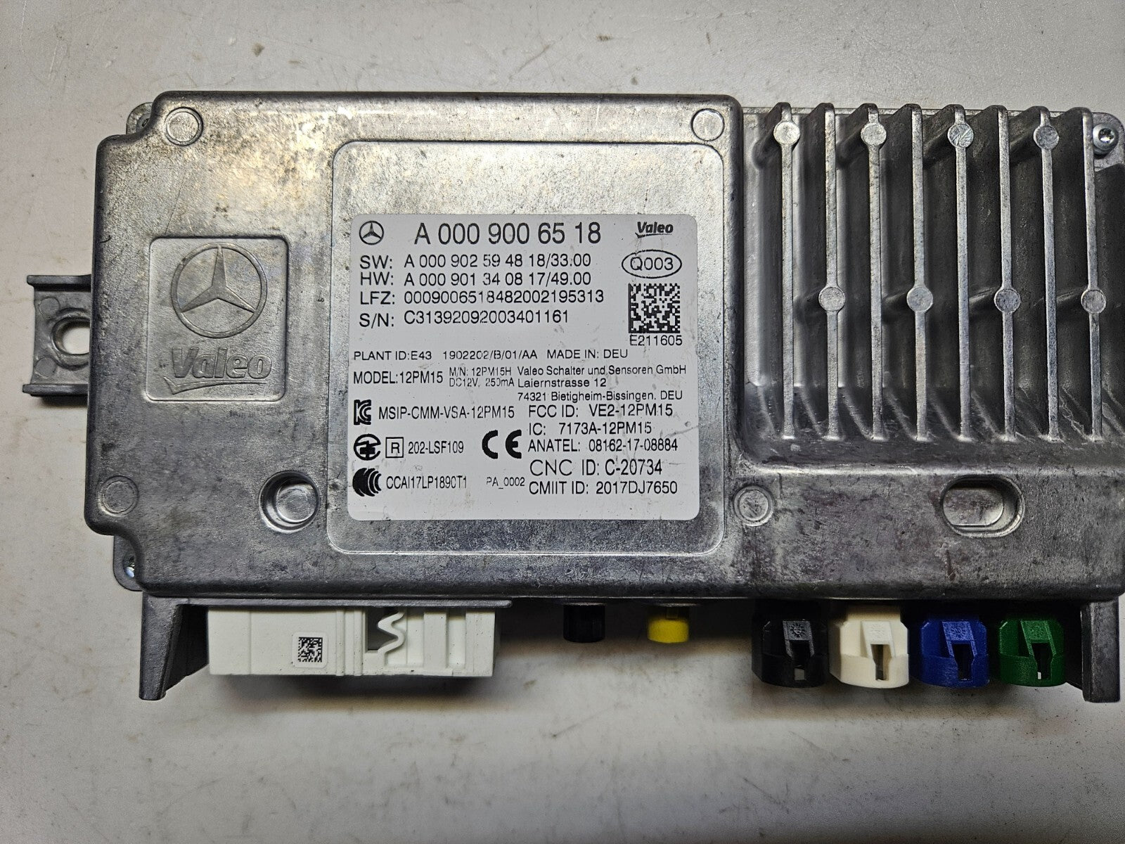 Mercedes Multimedia Steuergerät A 0009006518 A 0009013408 ♻️