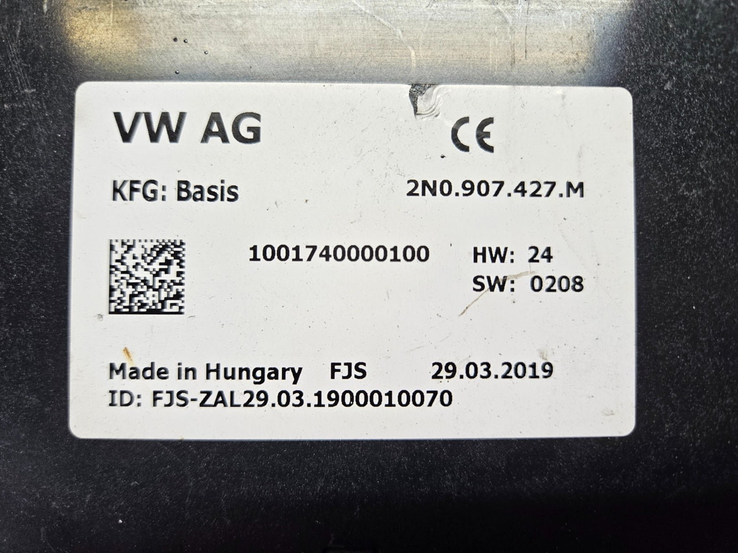 VW Crafter SAM Steuergerät 2N0907427M ♻️