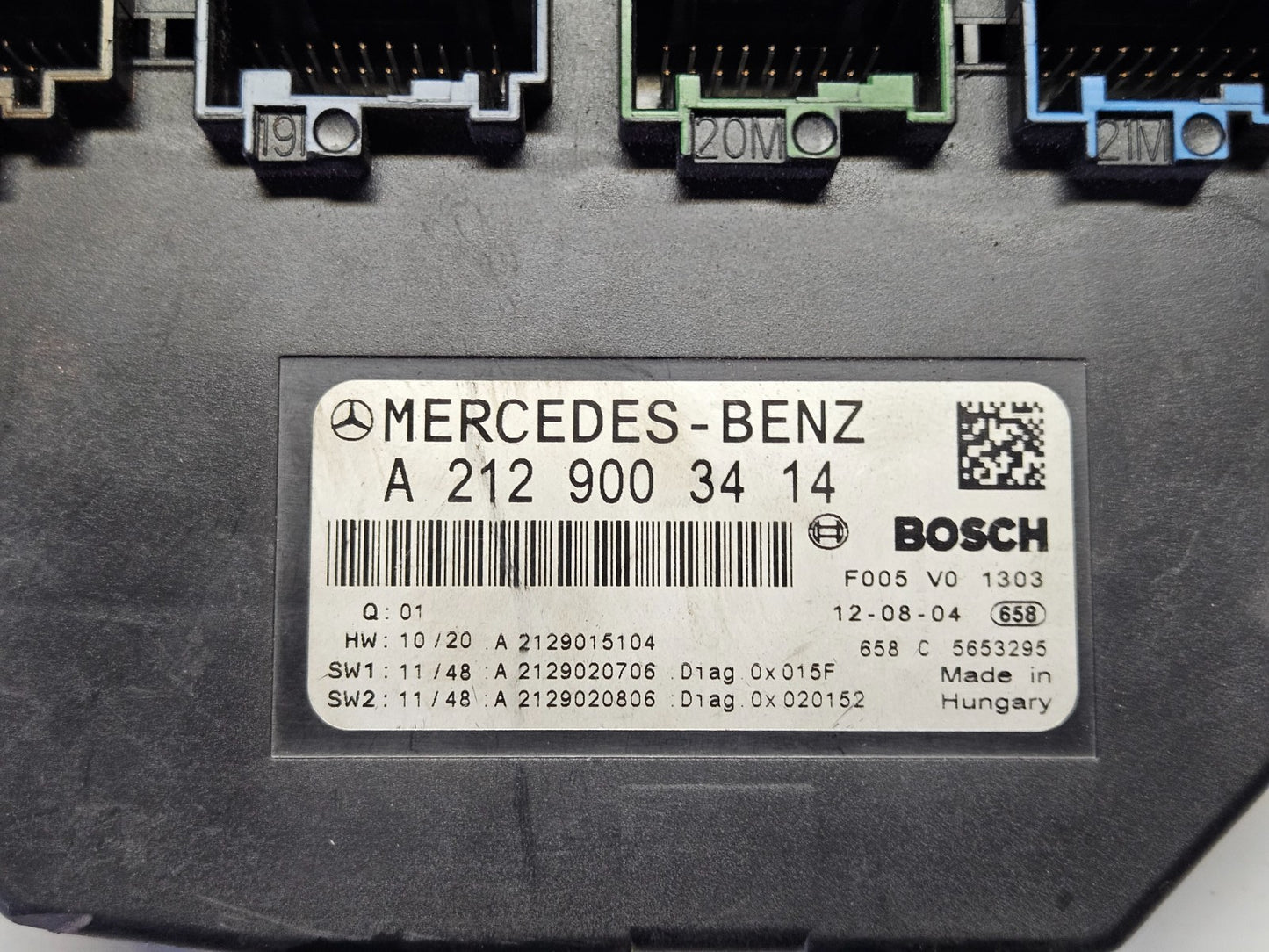 Mercedes W204 SAM Sicherungskasten Steuergerät A 2129003414 A 2129015104 ♻️