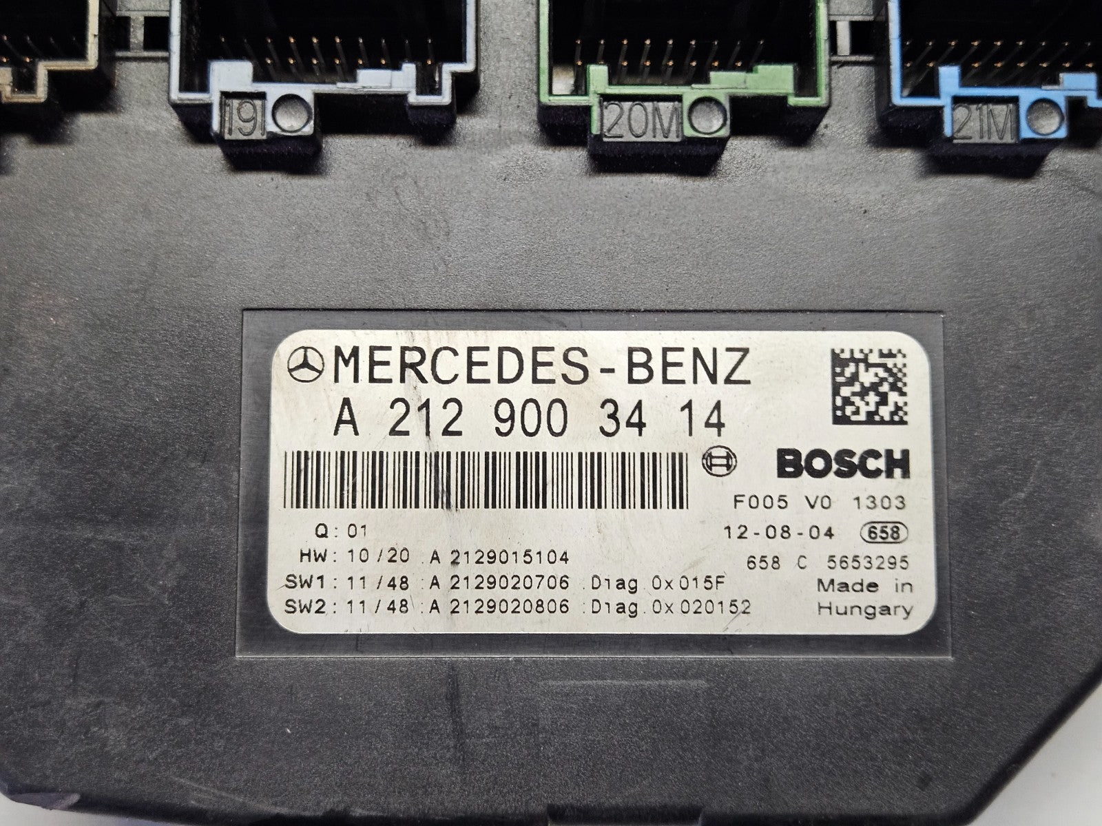Mercedes W204 SAM Sicherungskasten Steuergerät A 2129003414 A 2129015104 ♻️