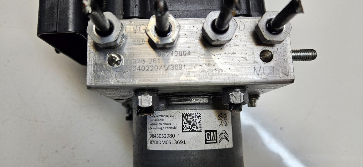 Citroen C3 ABS Hydraulikblock Steuergerät 9845052980 0265957058 ♻️