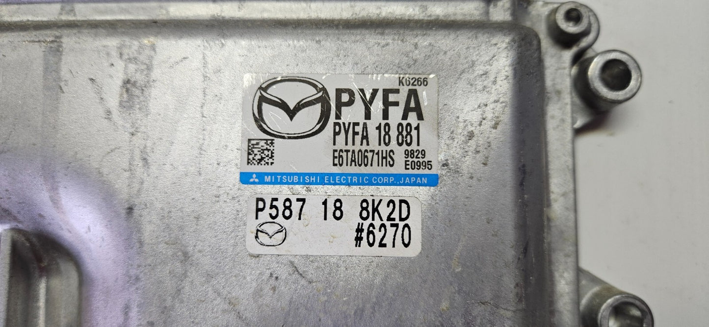 Mazda Motorsteuergerät Steuergerät E6TA0671HS P587188K2D