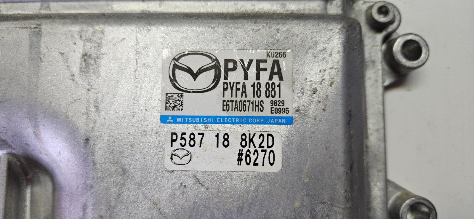 Mazda Motorsteuergerät Steuergerät E6TA0671HS P587188K2D
