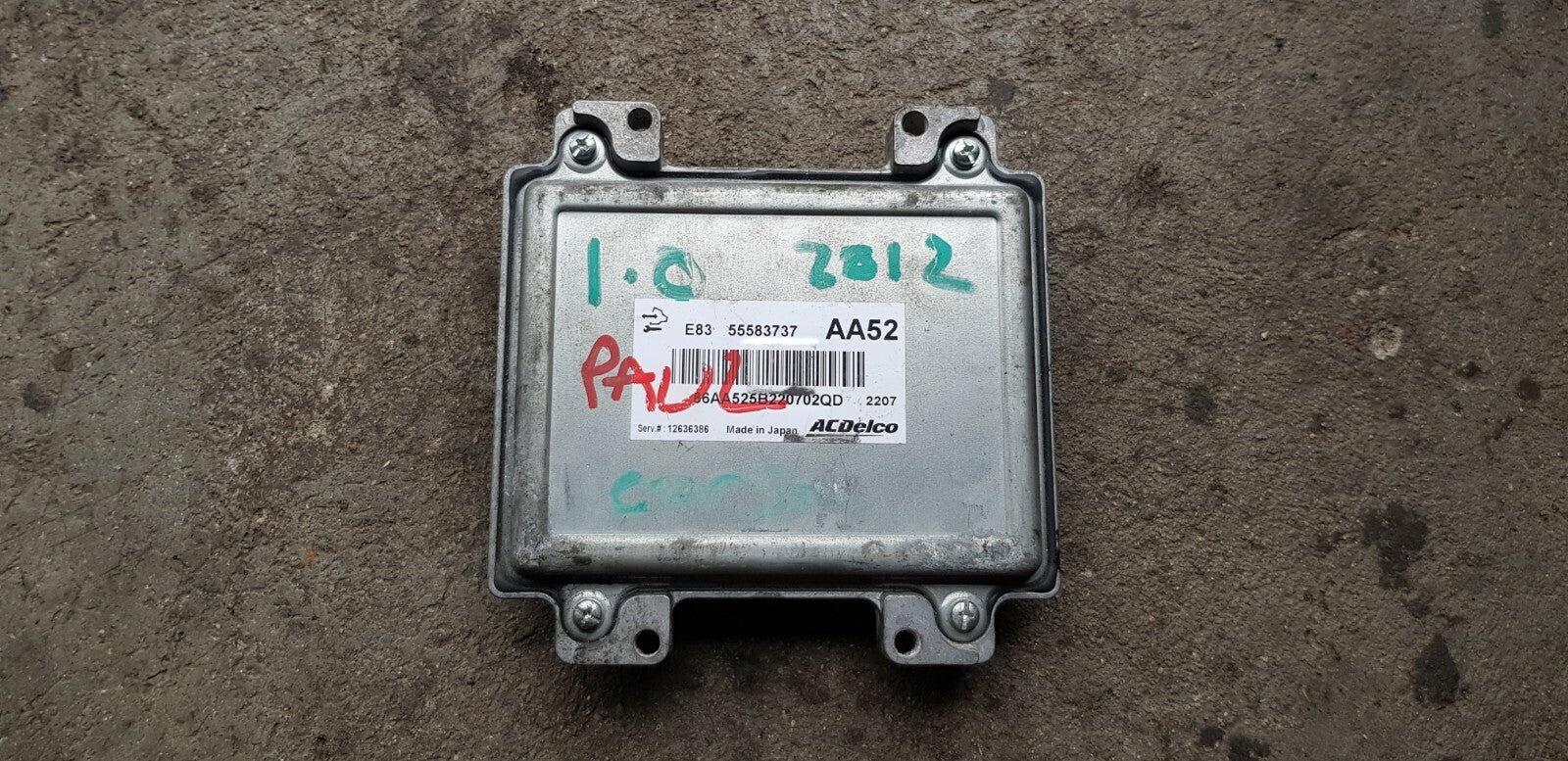 Opel Corsa Motorsteuergerät Steuergerät 55583737 