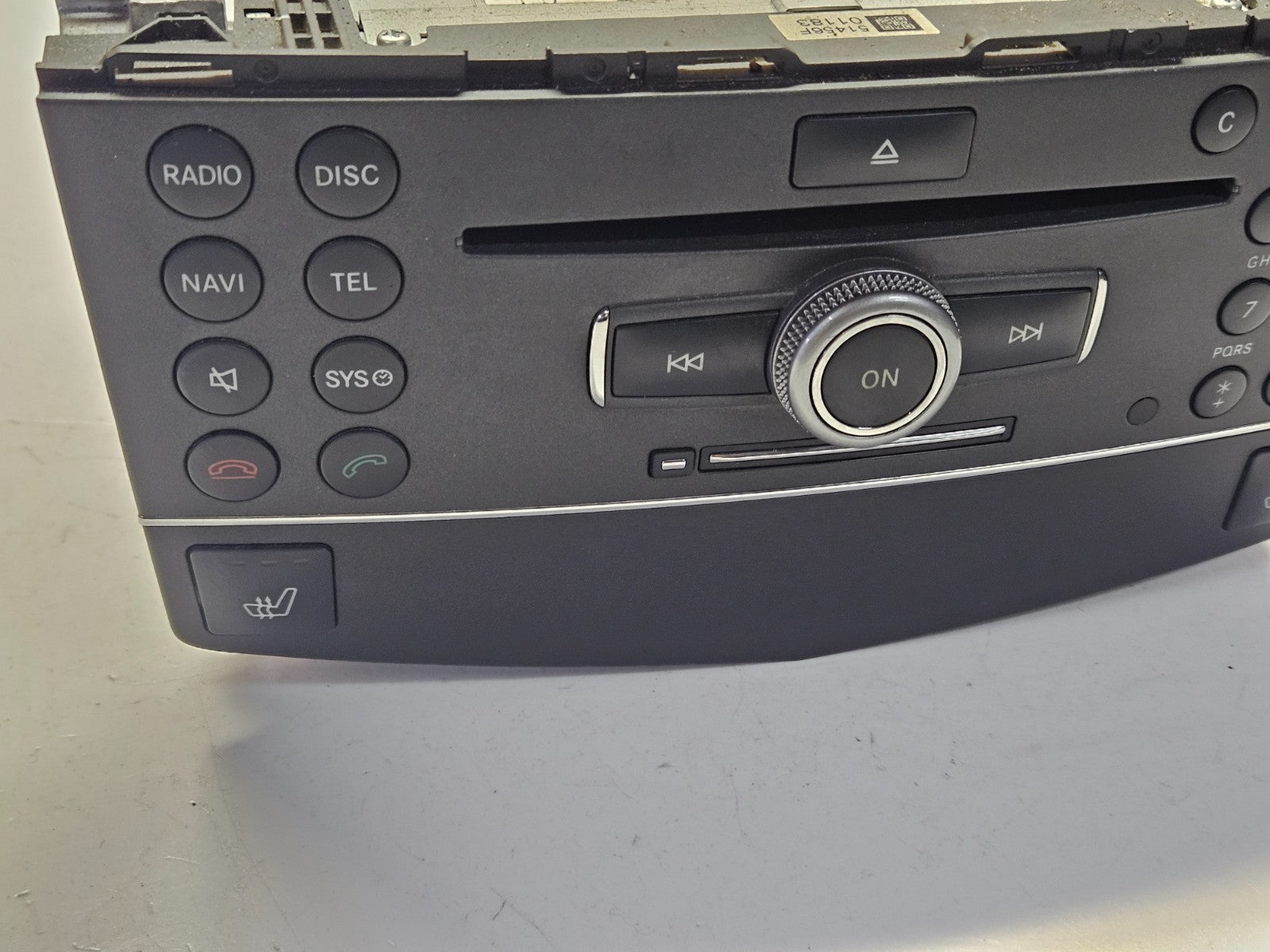 Mercedes W204 Headunit Navigationssystem Radio A 2049061002 mit PIN Code ♻️