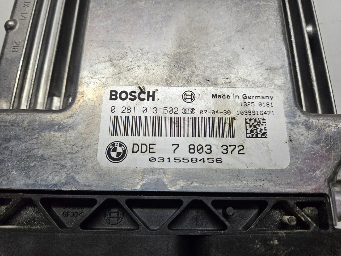 BMW Motorsteuergerät Steuergerät DDE 7803372 0281013502 ♻️