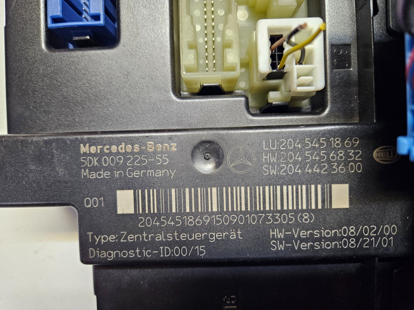 Mercedes W204 Sicherungskasten Steuergerät 2045451869 2045456832 ♻️
