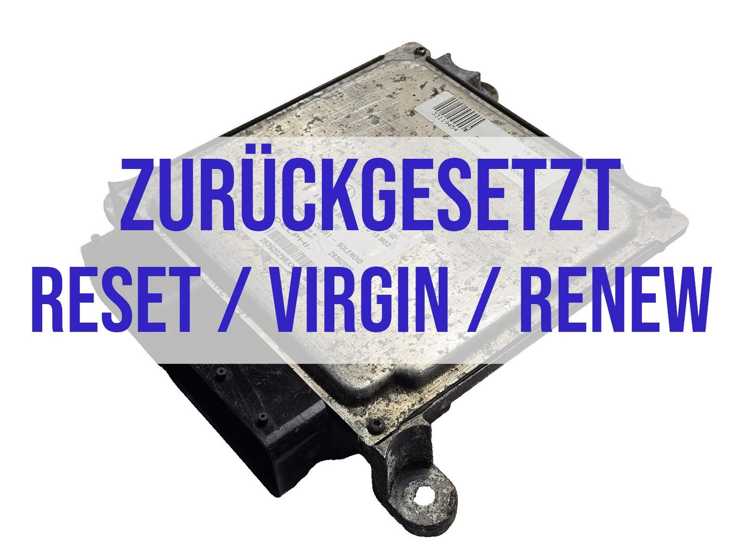 Mercedes Sprinter Motorsteuergerät A 6519000601 A 6519019400 ♻️ ZURÜCKGESETZT