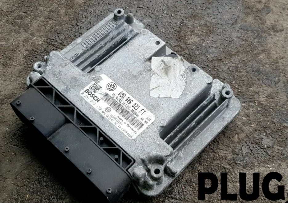 VW Motorsteuergerät Steuergerät 03G906021FT 0281013172 mit PIN CODE