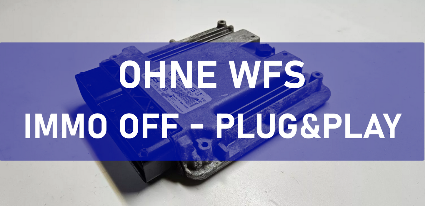 VW Golf Motorsteuergerät Steuergerät 03G906016LD 0281013876 IMMO OFF ♻️