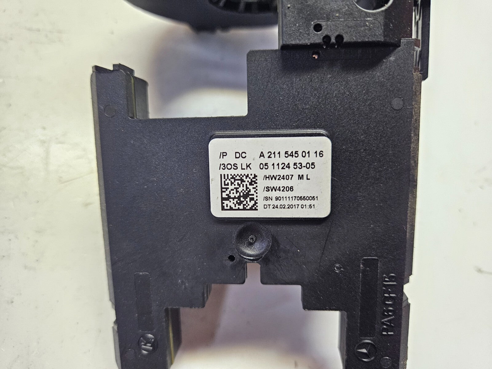Mercedes E CLS Lenkwinkelsensor Schleifring A 2115450116 A 1714640518 ♻️