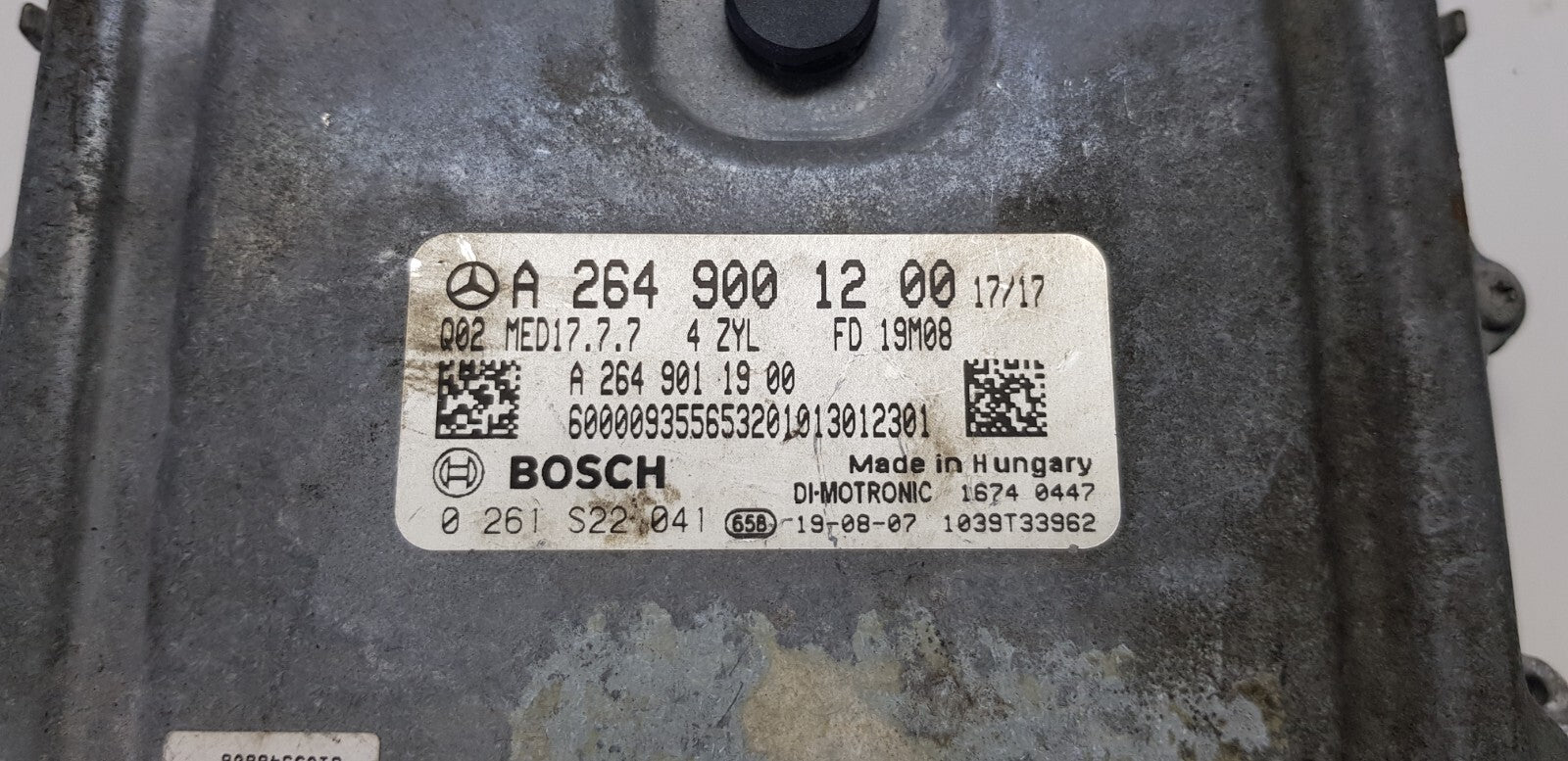 Mercedes Motorsteuergerät Steuergerät A 2649001200 0261S22041