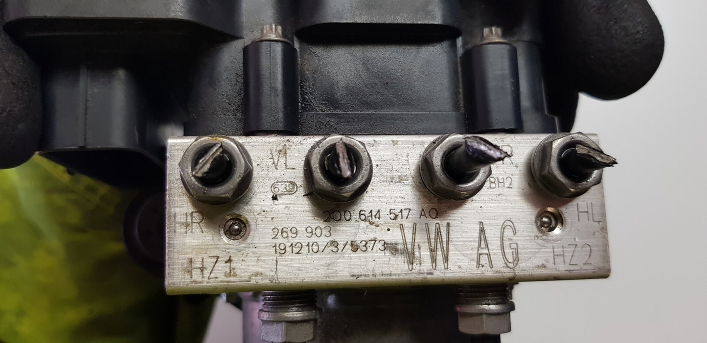 Seat ABS Hydraulikblock Pumpe Steuergerät 2Q0614517AQ 2Q0614517M