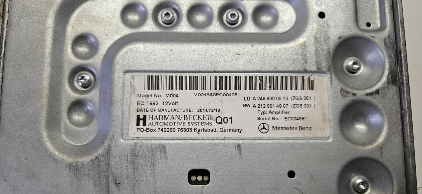 Mercedes Verstärker Audiosteuergerät Harman Becker A 2469000513 A 2129014907